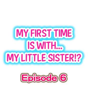 my first time is with my little sister ch 06 cover